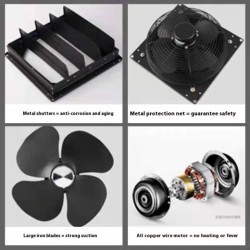 Industrial Exhaust Fan Ventilating Fan Kitchen Exhaust Fan