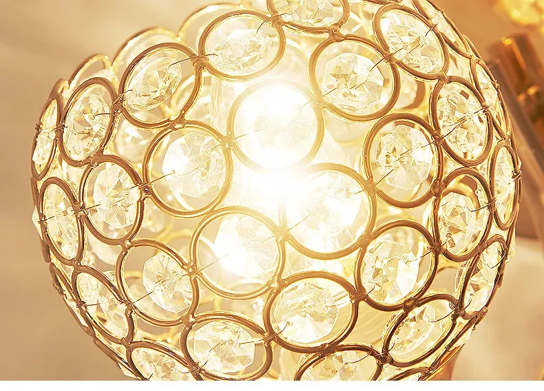 Modern Crystal Wall Lamp Dining Roomliving Room