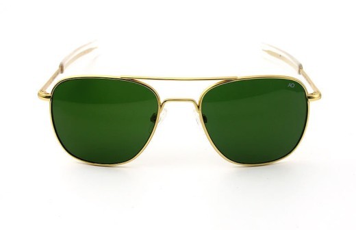 Men's HD tempered glass frame sunglasses