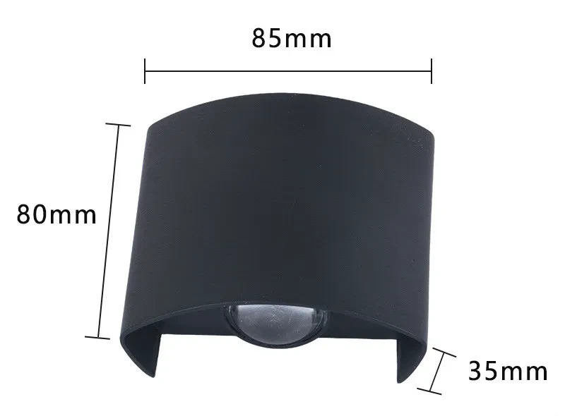 Outdoor Rainproof Led Wall Lamp Outdoor