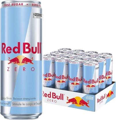 Red Bull Can Zero 473ml - Dry Store