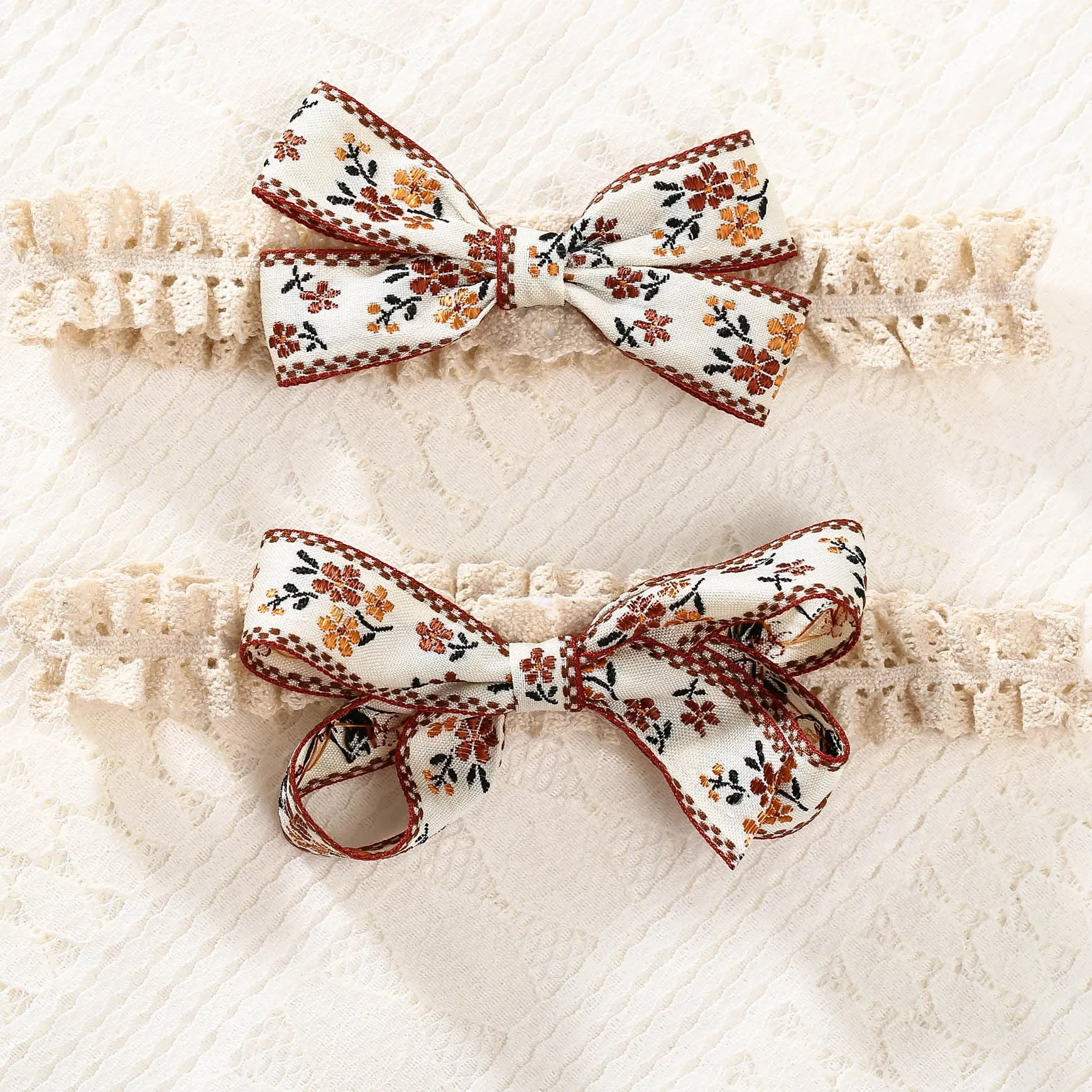 Baby Headband Large Stretch Cotton Edge Princess Tiara