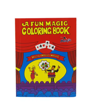 Children Teens Adults Magic Trick Book Magic Prop Magic Coloring Book Comedy Magic Classic Toys Magician Game