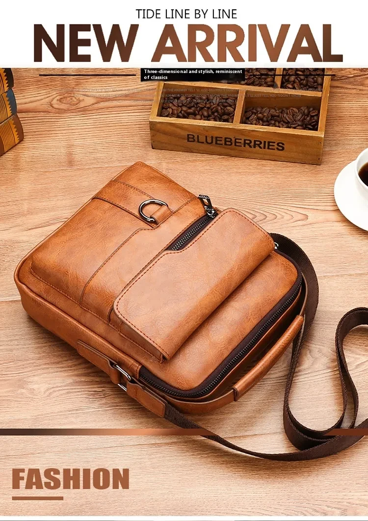 Casual Crossbody Men's Document Small Backpack