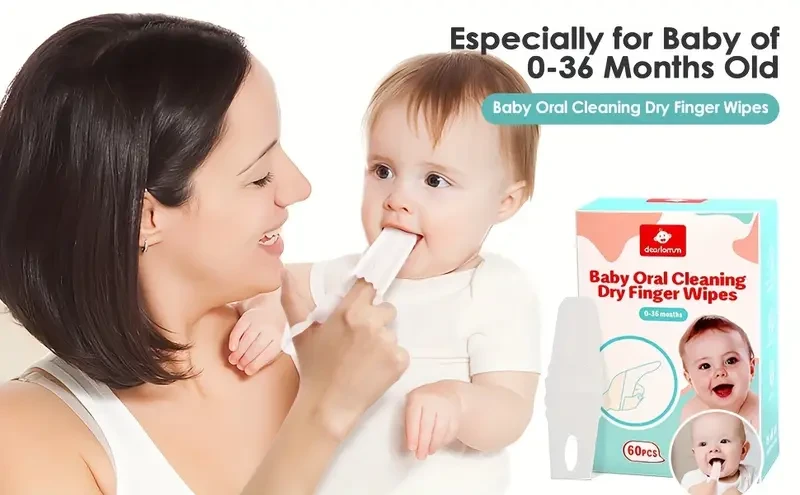 60pcs Youngsters & Youngsters Oral Care Wipes