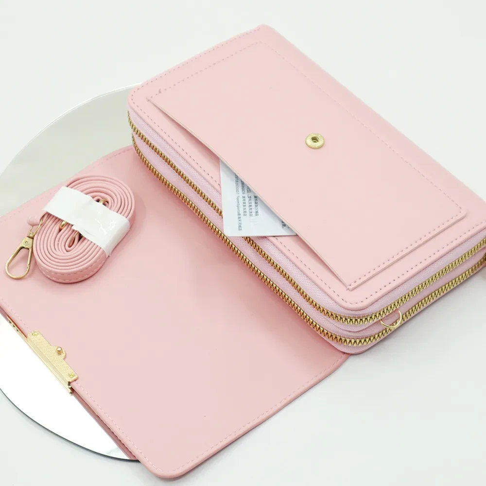 Women's Fashion Versatile PU Multi-functional Shoulder Bag