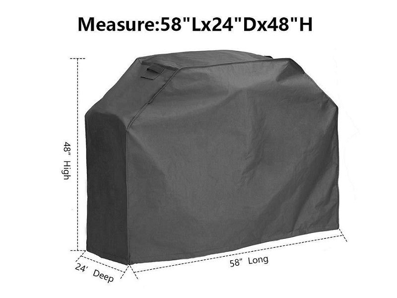 L-XXL BBQ Cover Heavy Duty Waterproof Medium Barbecue Grill Outdoor Protector