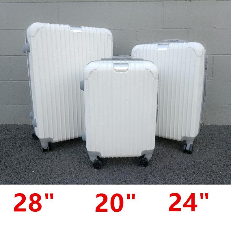 20"24"28 Cabin Carry on Check in Travel Light Weight Luggage Lock Suitcase