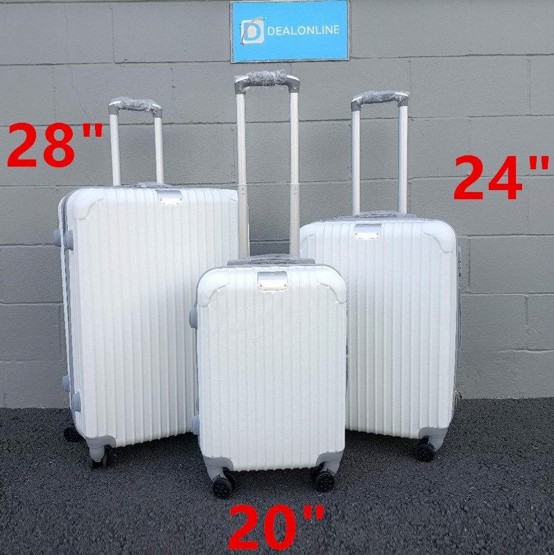 20"24"28 Cabin Carry on Check in Travel Light Weight Luggage Lock Suitcase