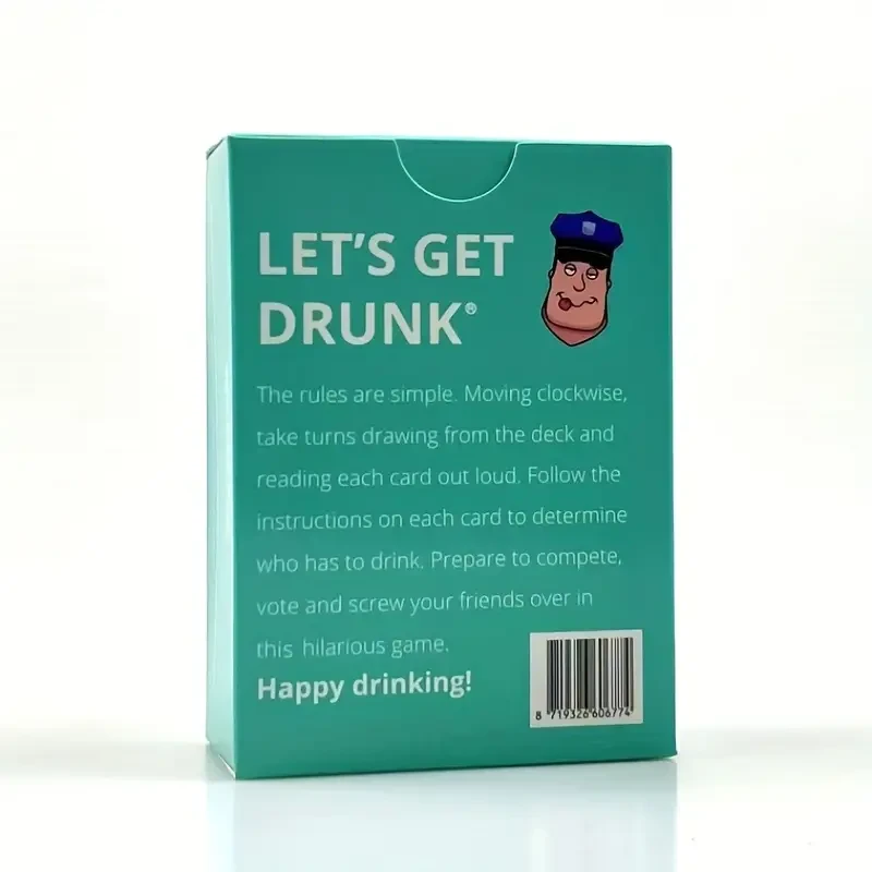 Let’s Get Tipsy! Drunk Cards Game
