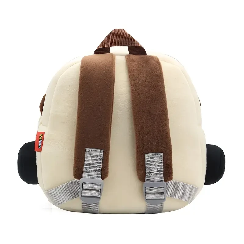 Cute Cartoon Beetle Car Plush Backpack