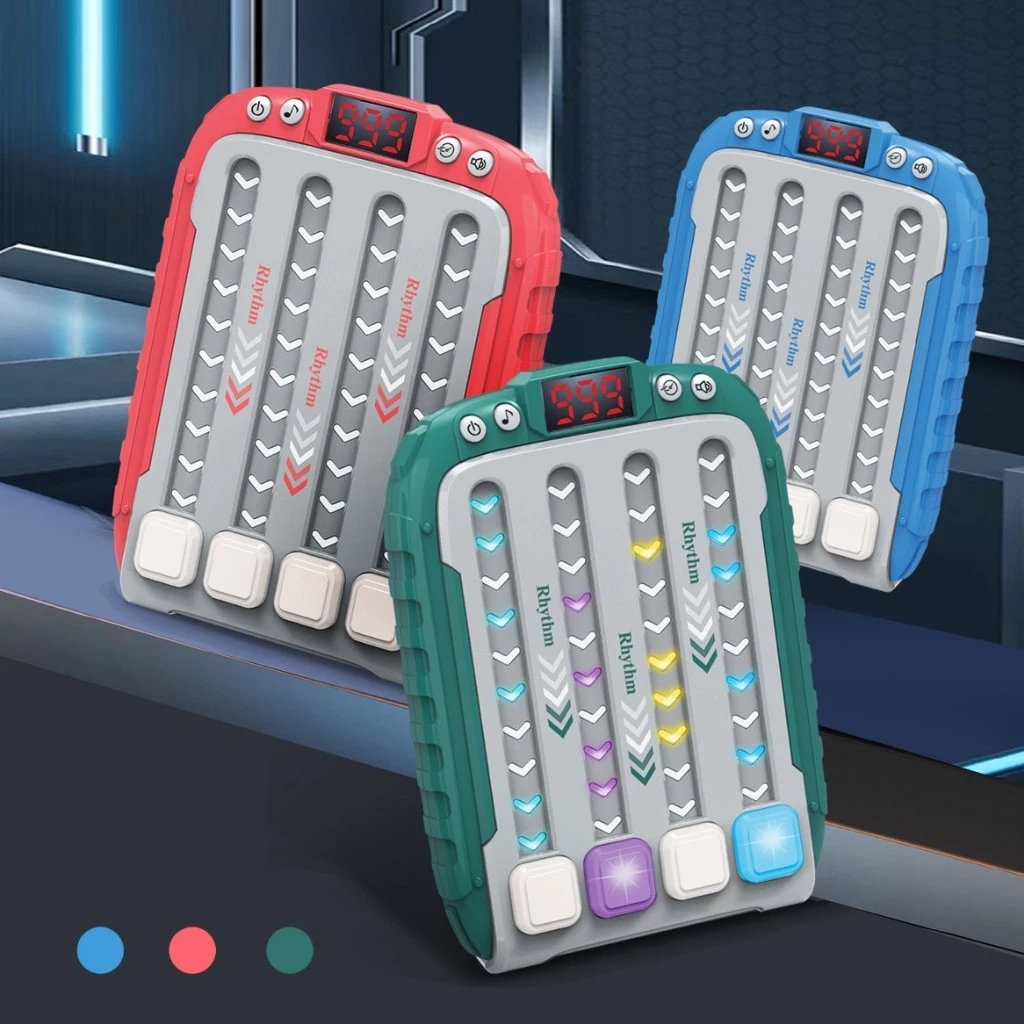 Pop It Electronic Kids Toys Music Game Fast Click Thinking Puzzle To Train Concentration