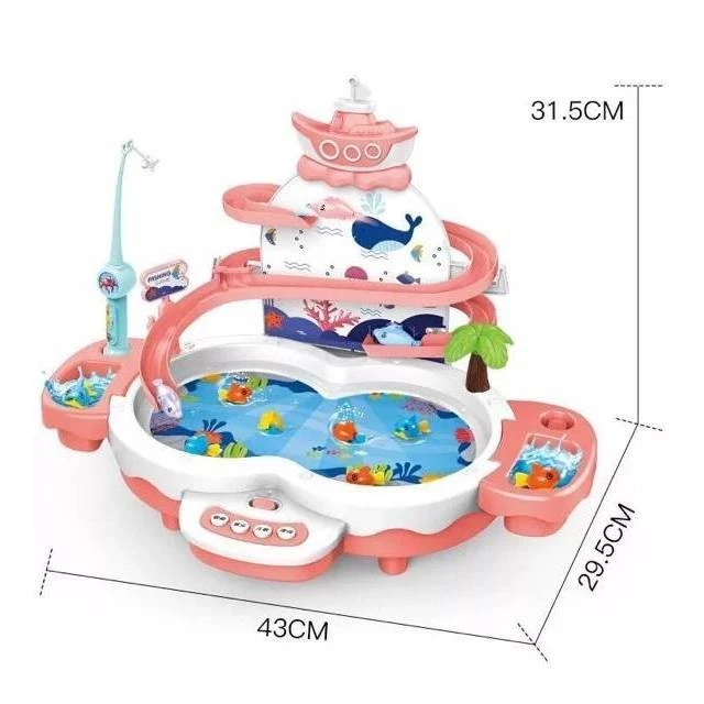Children's Toys Complete Piano Music and Dolphin Fish Slide
