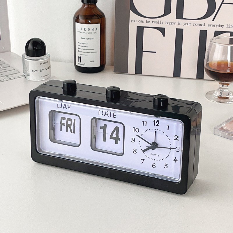 Desk Alarm Clock Decompression Ring Manual