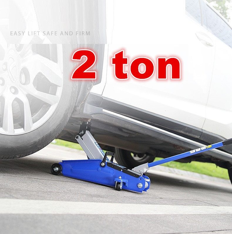 2 Ton Hydraulic Floor Trolley Jack Lifting Car UPTO 32CM