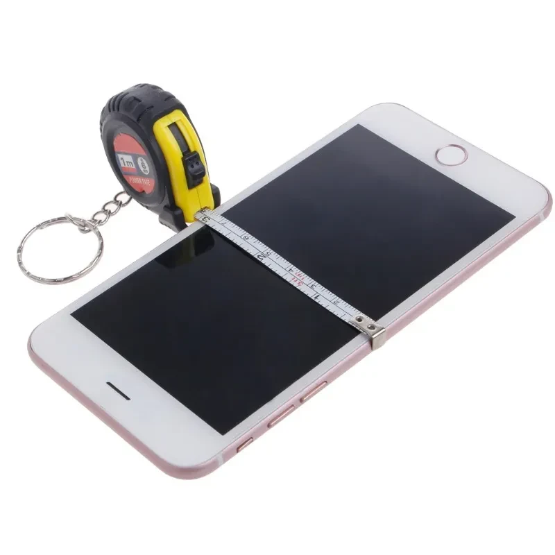 Retractable Ruler And Tape Measure Key Chain