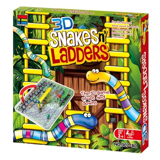 Fun Chess Parent-Child Games For Children Snake Chess Flying Chess Toys Parent-Child Interaction 3D Snakes And Ladders