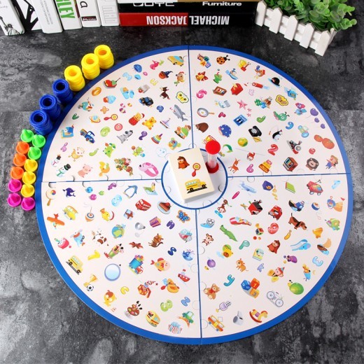 Board game little detective find a picture of a big brain battle brain game toy
