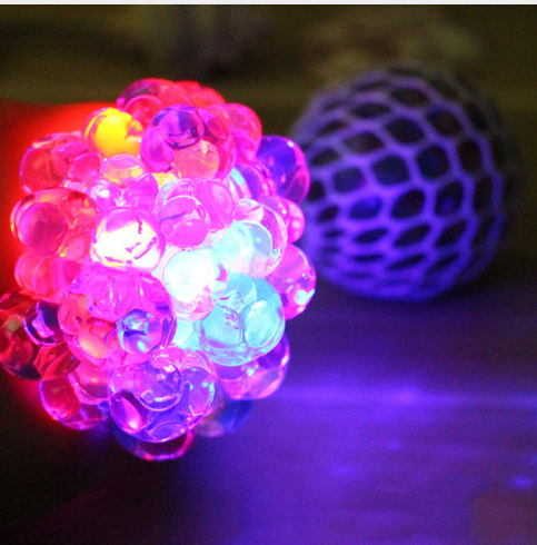 Mesh Ball Multi Color Vent Grape Ball Squeezing Toys