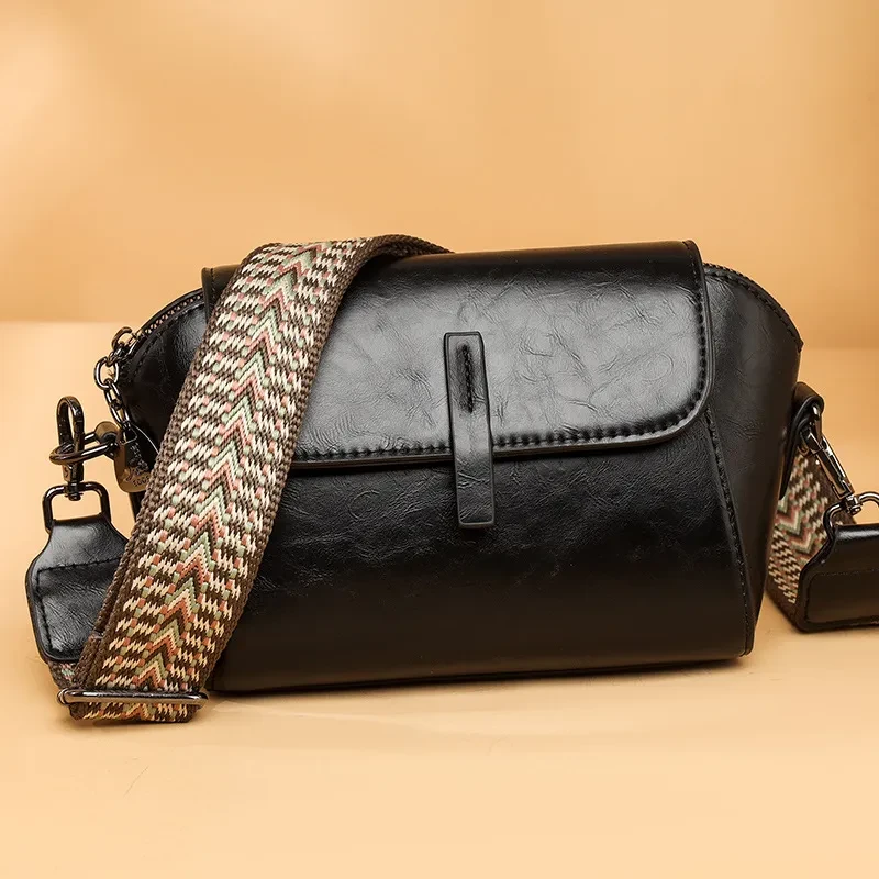 Soft Leather Textured Bag Ladies New