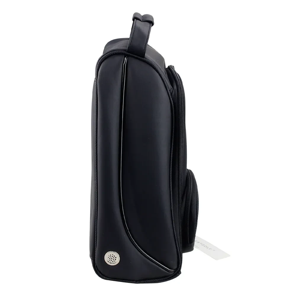 Golf Shoe Bag For Men PU Dust-Proof Storage Organizer Zippered Bag Dust-Proof Storage Organizer For Outdoor Travel Holiday