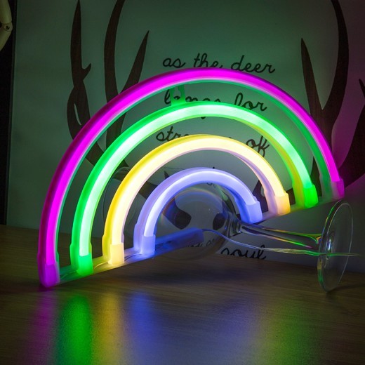 Rainbow children's room night ligh