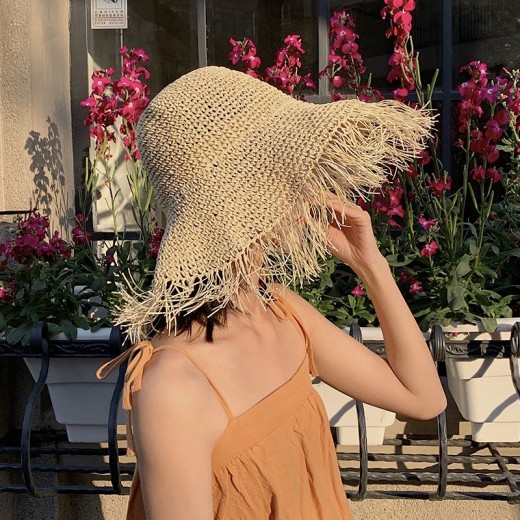 Vacation Sunscreen Beach Hat Foldable Sun Hat