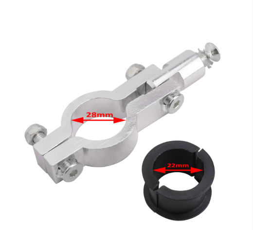 Golden Motorcycle Parts Hand Guard Bow Mounting Bracket