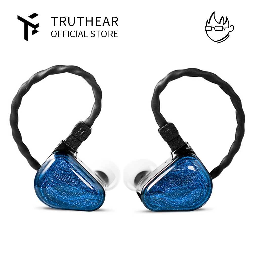 TRUTHEAR x Crinacle ZERO Earphones Dual Dynamic Driver IEMs with 0.78mm 2-Pin Cable