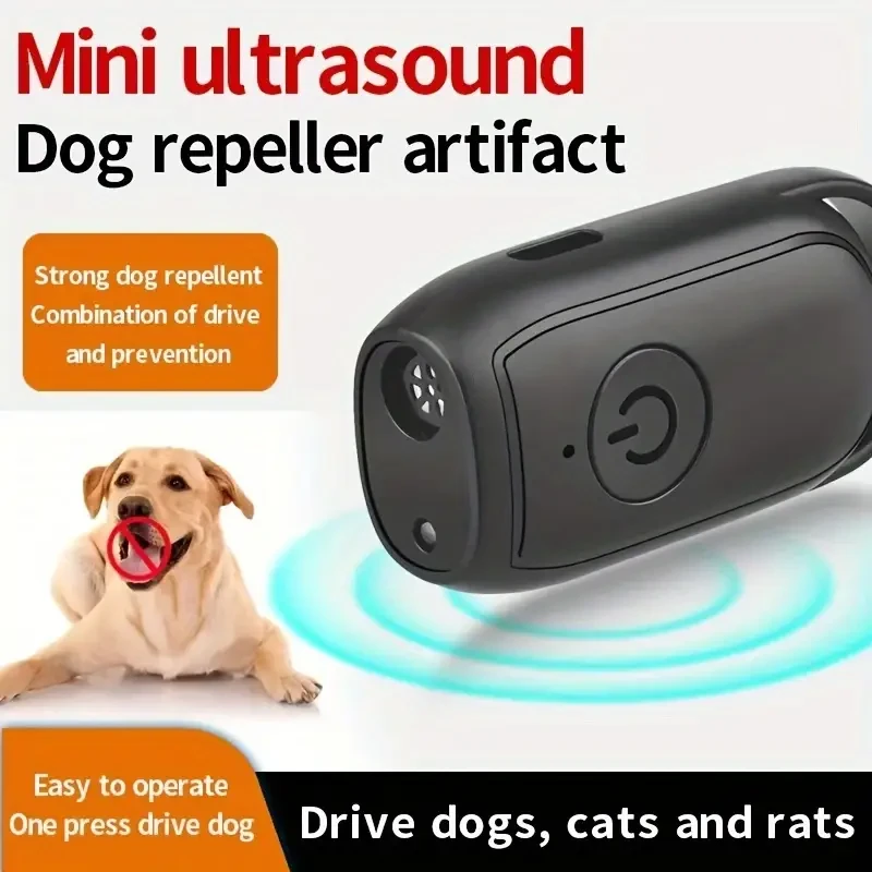 Discover the USB Rechargeable Dog Repeller with LED light. This compact anti-barking device uses soundwave technology for long-distance training, ideal for New Zealand dog owners looking to control unwanted behavior and promote better training.  As a dog