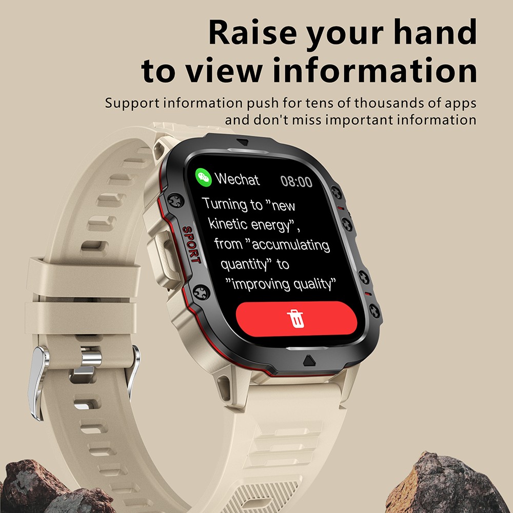 Original Men Smart Watch Bluetooth Call Fitness Clock