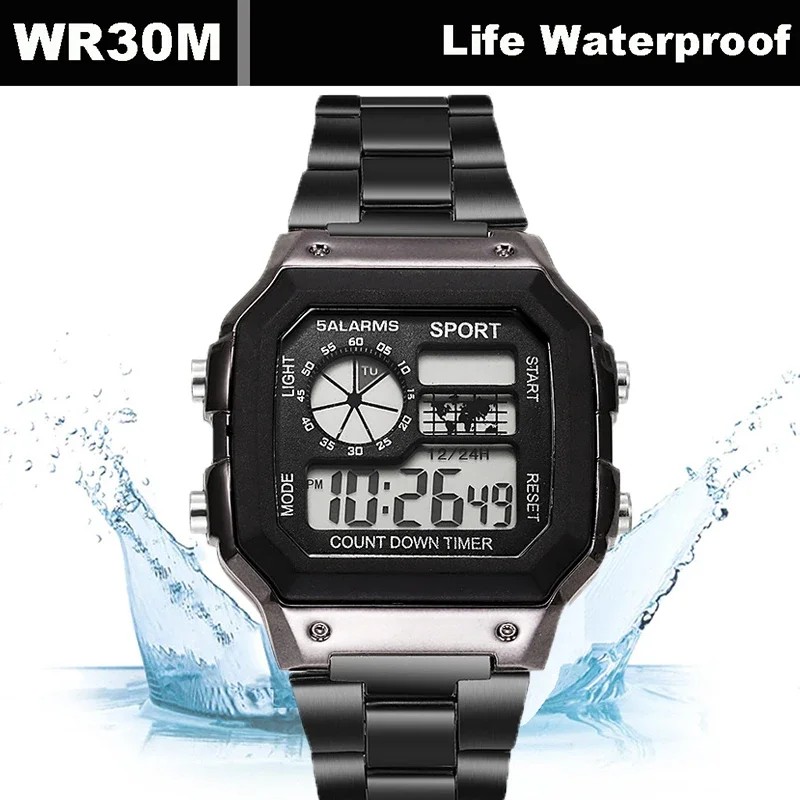YIKAZE Digital Watch