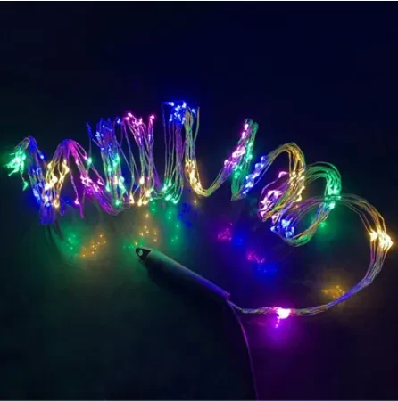 Solar Tree And Rattan Lamp Outdoor Project Lighting Copper Wire