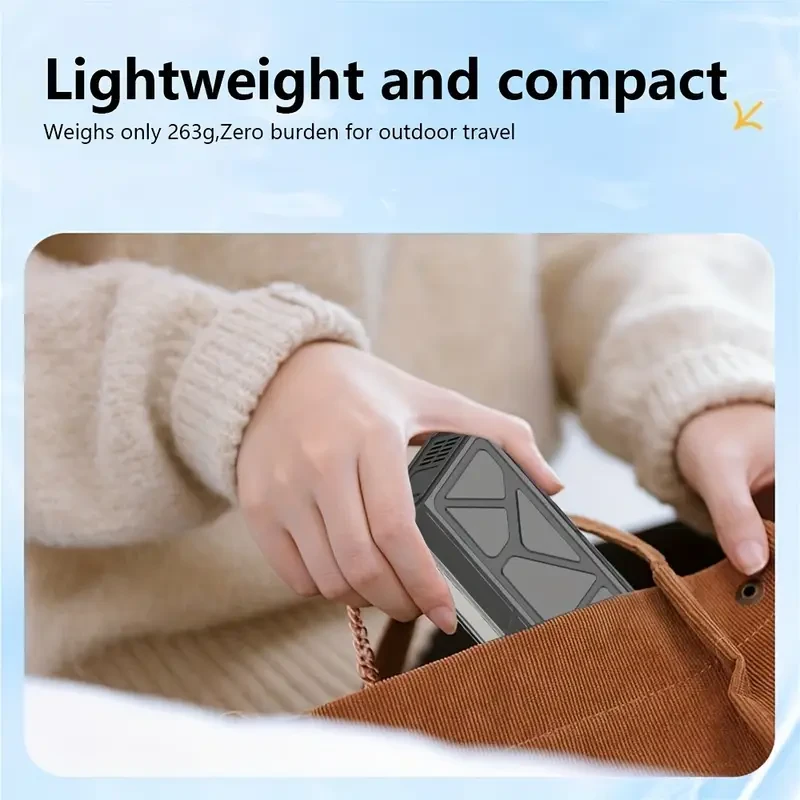 High-Speed Turbo Handheld Fan