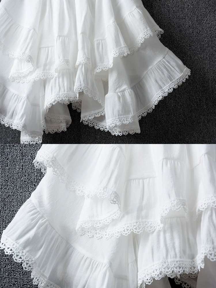 Women's Summer Irregular Lace Skirt