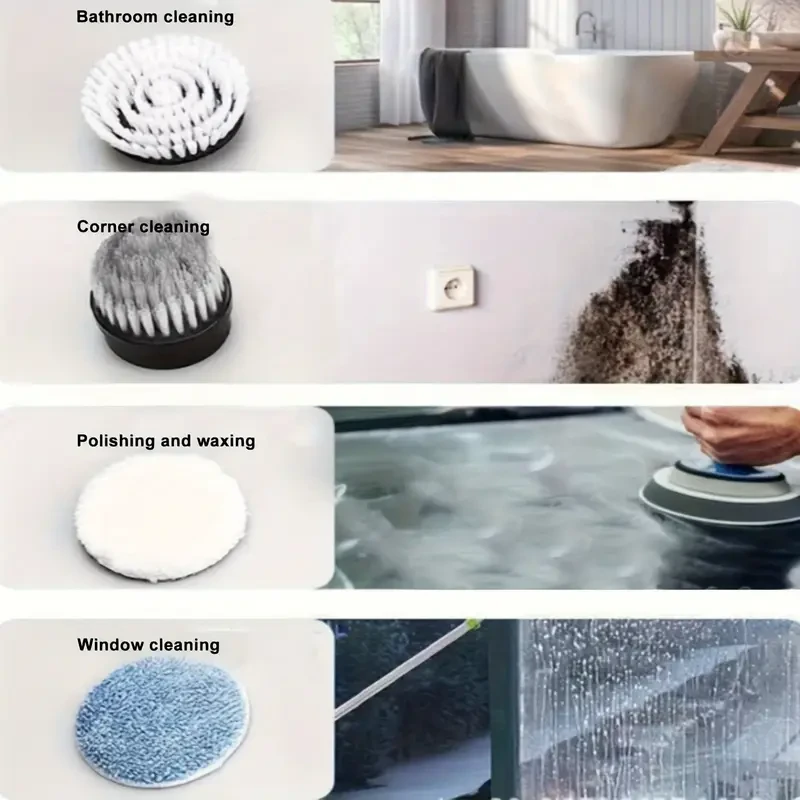 BALASHOV Cordless Electric Spin Scrubber