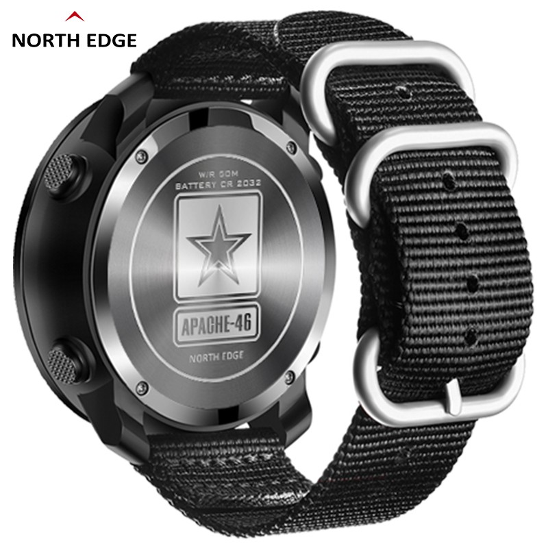 NORTH EDGE APACHE-46 Mens Digital Outdoor Sports Watch