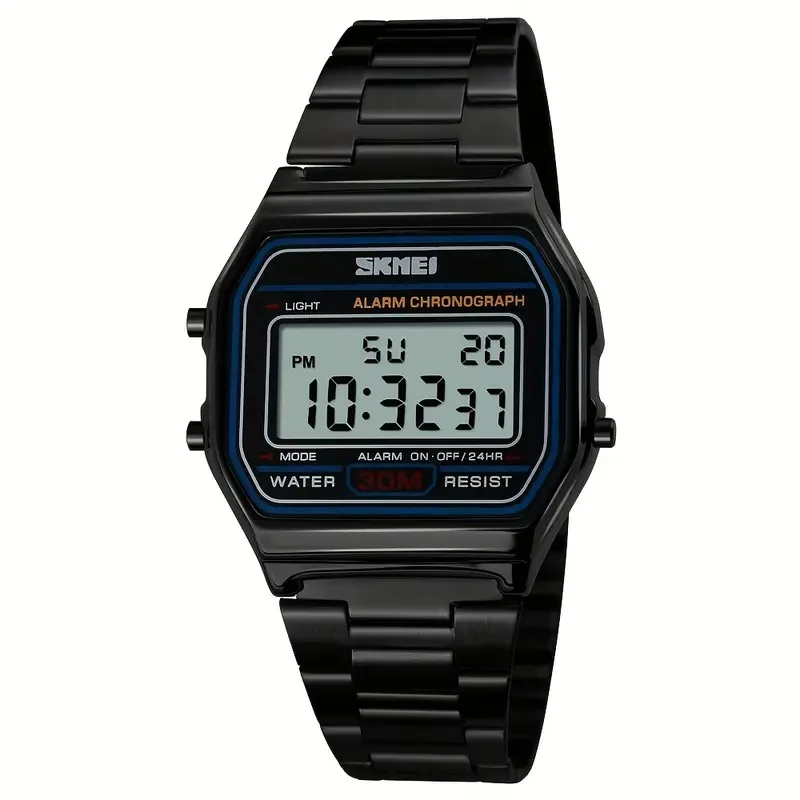 SKMEI Multifunctional Waterproof Timing Electronic Watch