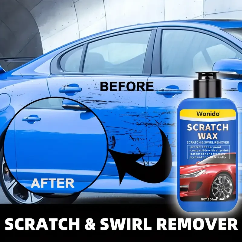 Car Scratch Wax and Swirl Remover Nano Shine Polish
