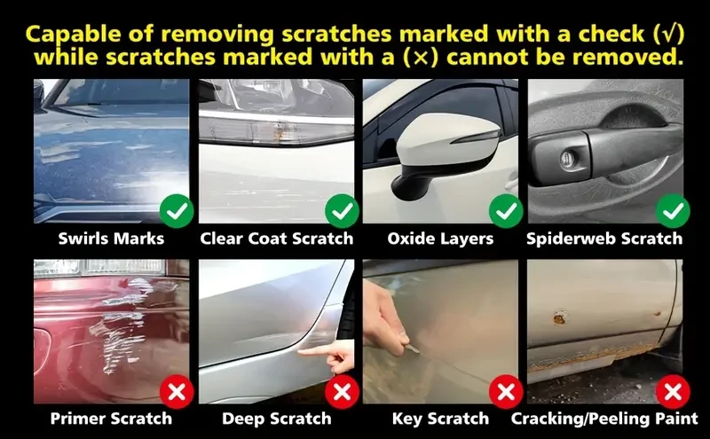 Car Scratch Wax and Swirl Remover Nano Shine Polish