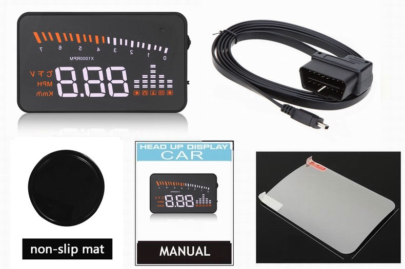 Head-up Display Automotive Universal High-definition Speed Digital Projector