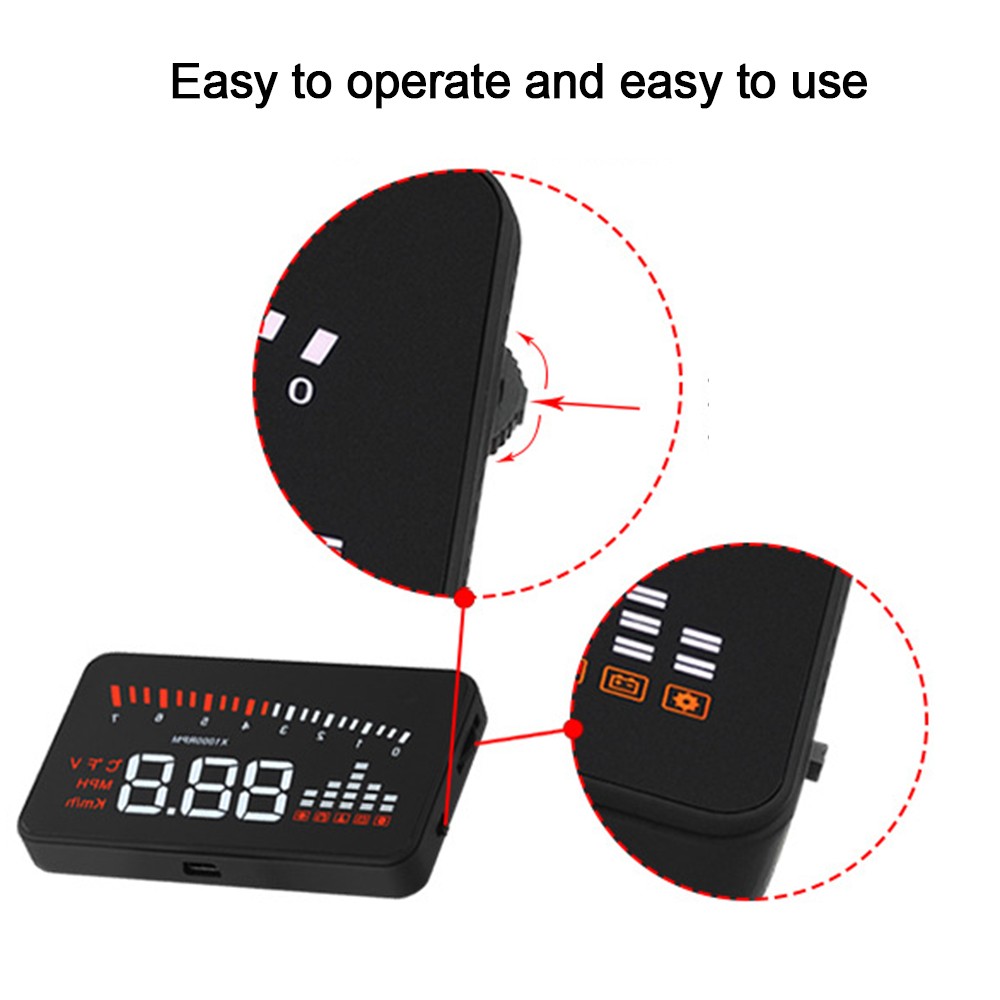 Head-up Display Automotive Universal High-definition Speed Digital Projector