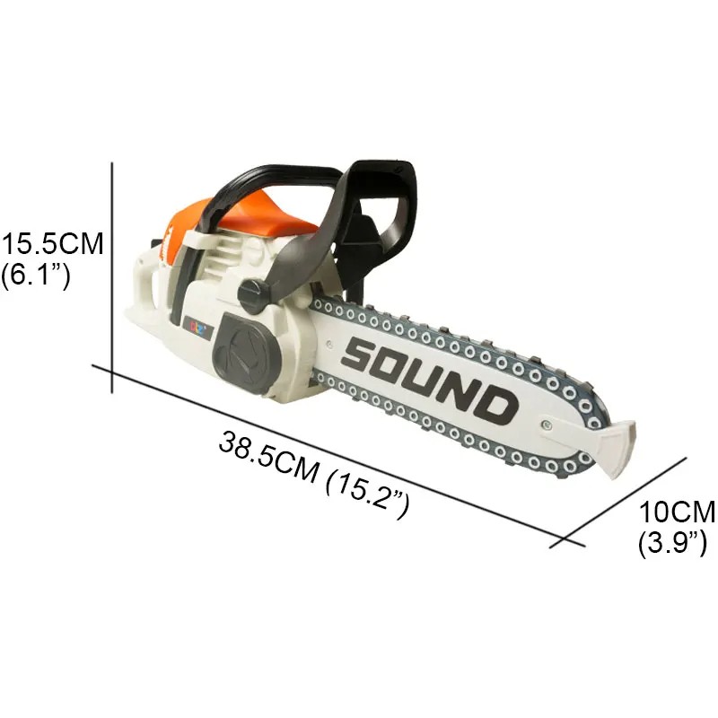 Toy Chainsaw with Goggles Children Electric Power Chainsaw with Sound