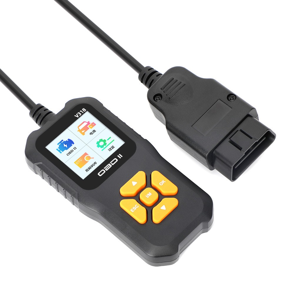Automotive Diagnostic Troubleshooter Engine Test Scan