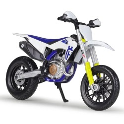 Bburago 1:18 Husqvarna FS450 Supermoto Model Car  Diecast Alloy Motorcycle Toy