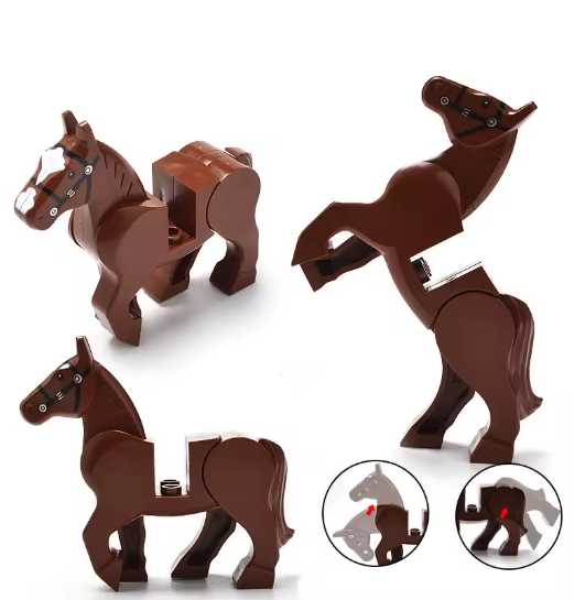 Military Weapon Motorcycle Colorful Toys For Children Accessories WW2 Motor Transportation Facility Militaries Compatible Blocks