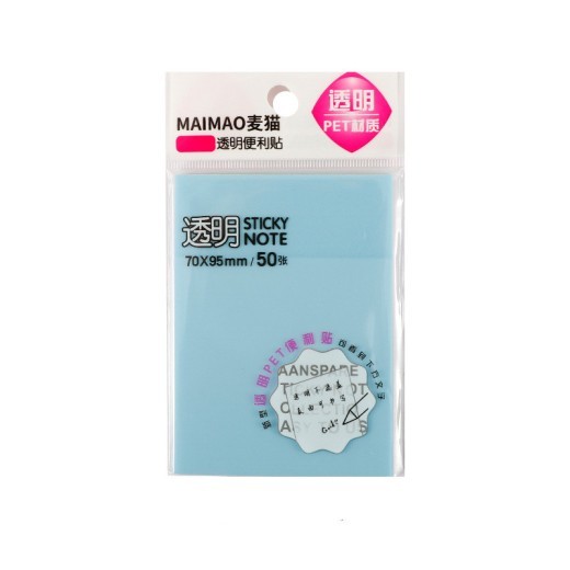Transparent Post-it Notes Adhesive Student Notes Stickers