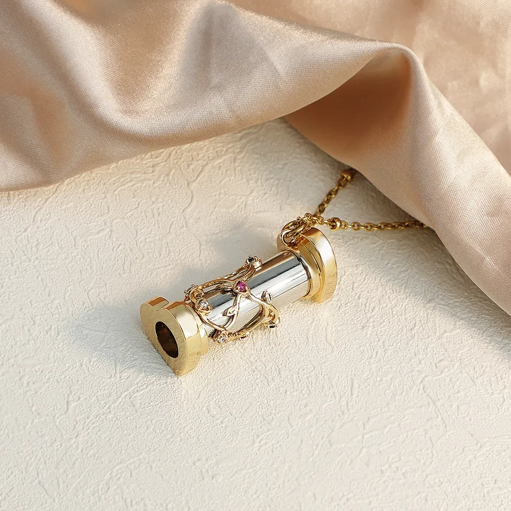 Kaleidoscope With Diamond Fashion Pendant Necklace