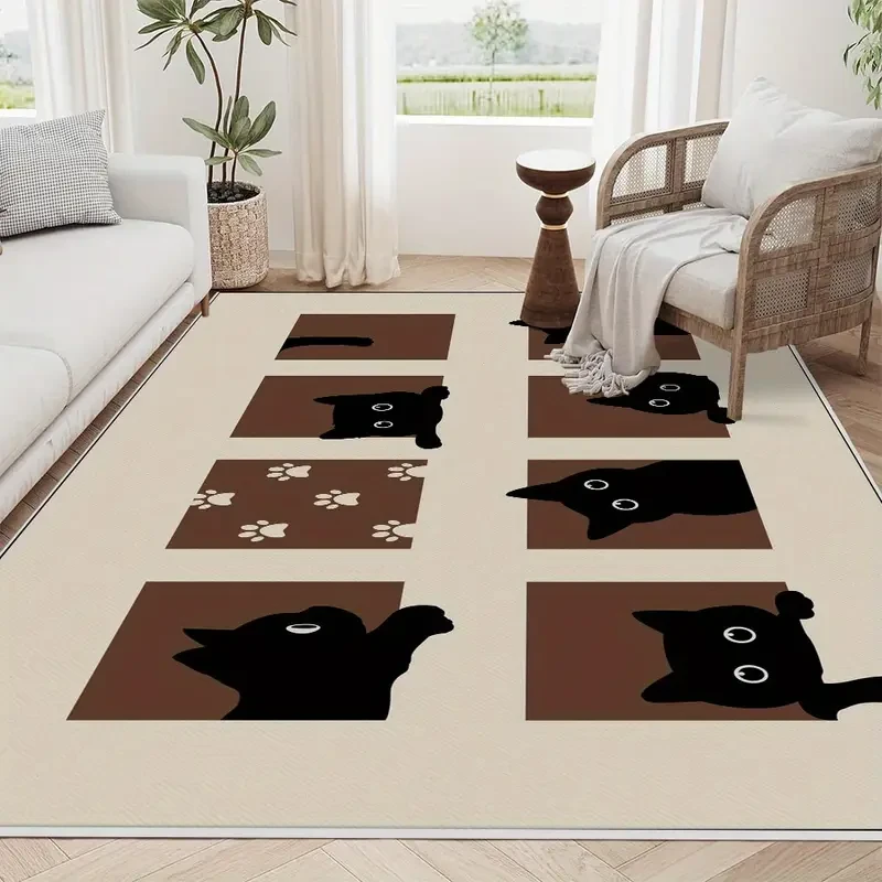 Luxurious Crystal Velvet Area Mat