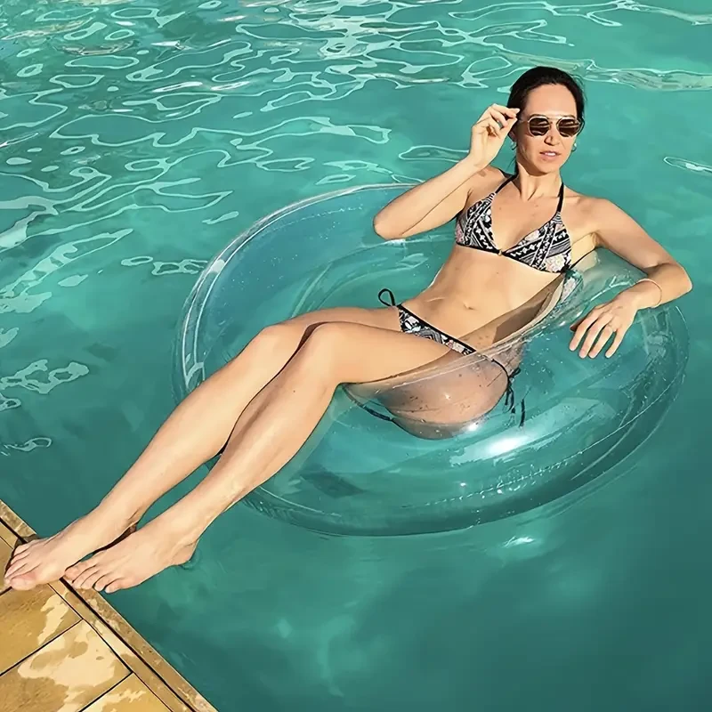 Extra-Large & Thick PVC Swimming Ring for Adults